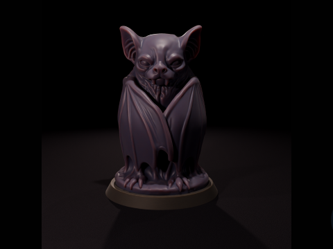 Тривимірна модель кажана Murcielagos для відображення 3D Модель