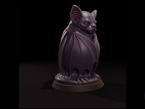 Тривимірна модель кажана Murcielagos для відображення 3D Модель