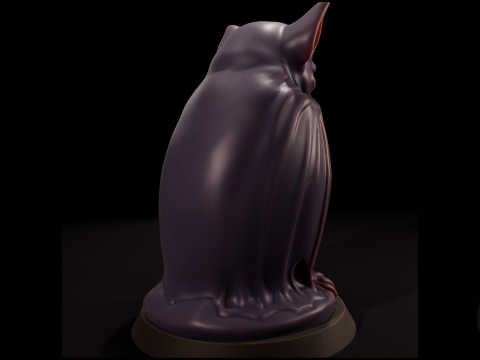 Тривимірна модель кажана Murcielagos для відображення 3D Модель