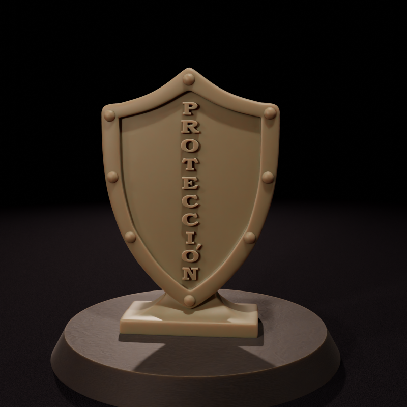 Proteccin STL 3D Modell .c4d .max .obj .3ds .fbx .stl .blend