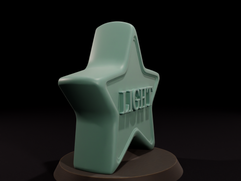 Light STL 3D Модель