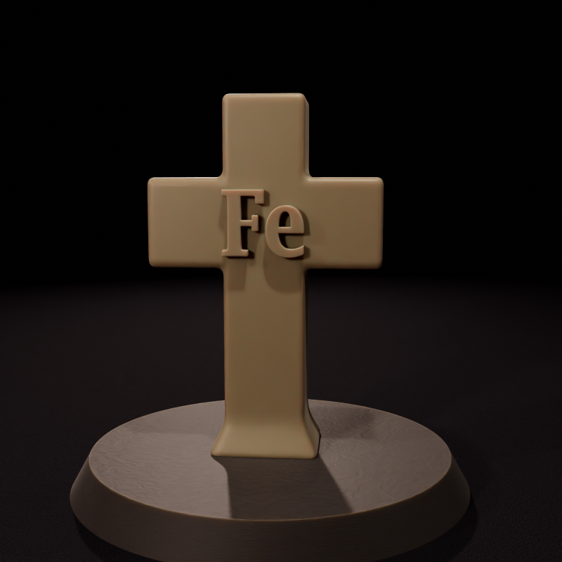 Fe STL Modello 3D .c4d .max .obj .3ds .fbx .stl .blend 