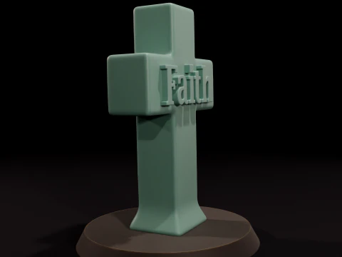 Faith 3D printing STL 3D Model