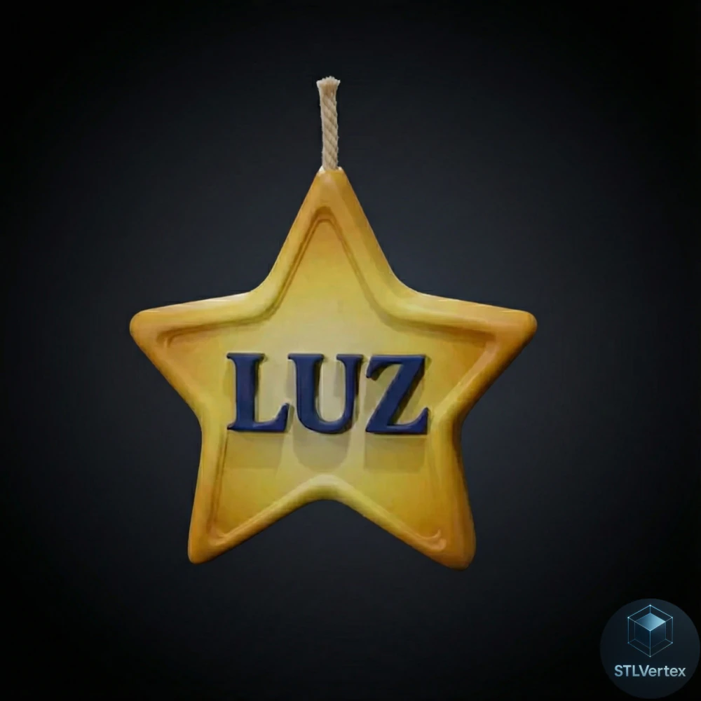 Luz Impresion 3D STL 3D Model .c4d .max .obj .3ds .fbx .stl .blend 