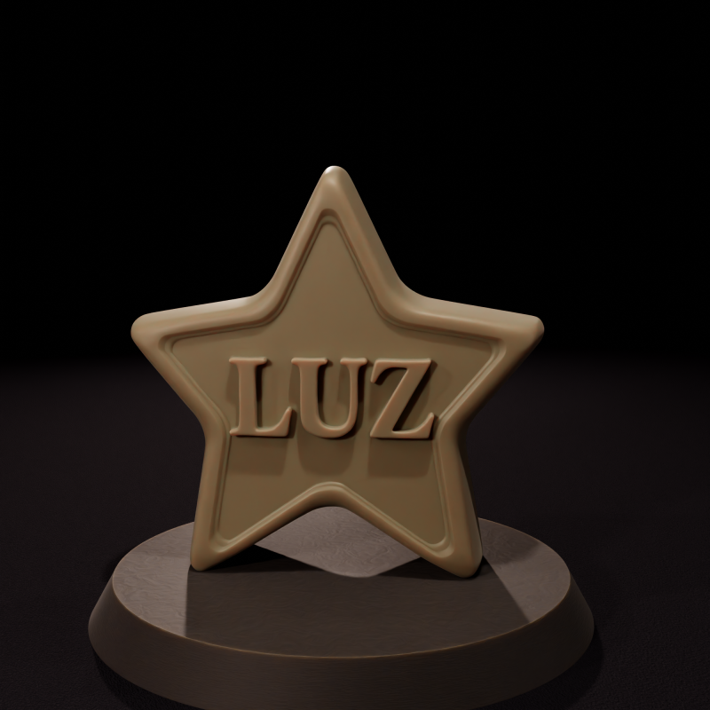 Luz STL 3Dモデル .c4d .max .obj .3ds .fbx .stl .blend