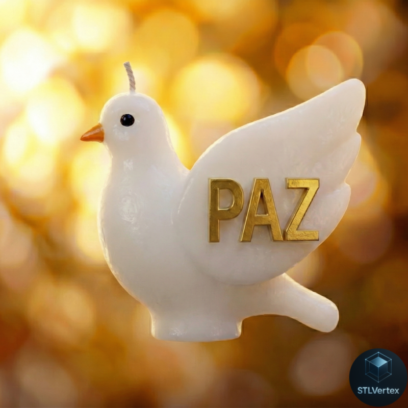 Paz Impress&atilde;o 3D STL Modelo 3D .c4d .max .obj .3ds .fbx .stl .blend 