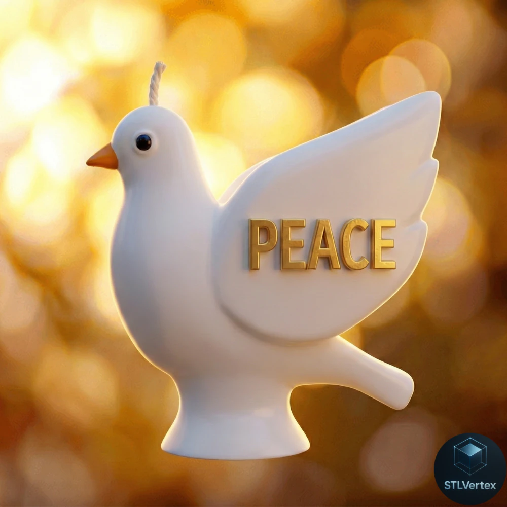 Peace 3D printing STL 3D Model .c4d .max .obj .3ds .fbx .stl .blend