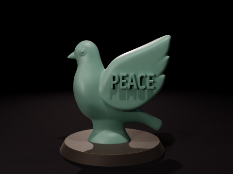 Peace STL 3D Модель