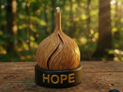 Hope 3D-Druck STL 3D Modell