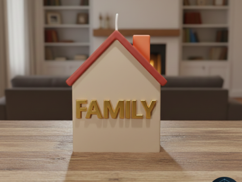 Family 3D printing STL 3Dモデル