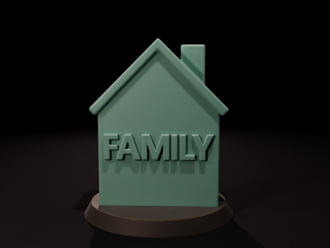 Family STL 3D 모델
