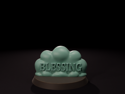 Blessing STL Modello 3D
