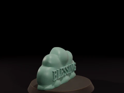 Blessing 3D printing STL 3D Model