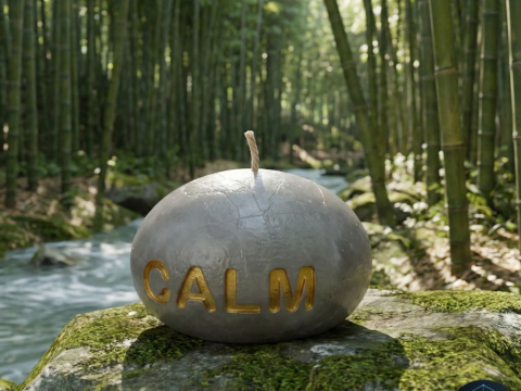 Candle of Calm 3D printing STL 3Dモデル