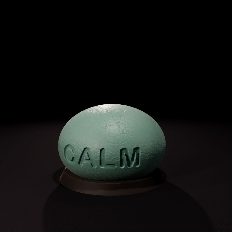Candle of Calm STL 3D Модель .c4d .max .obj .3ds .fbx .stl .blend