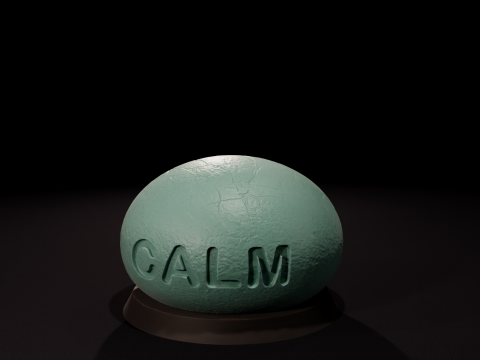 Candle of Calm STL Model 3D