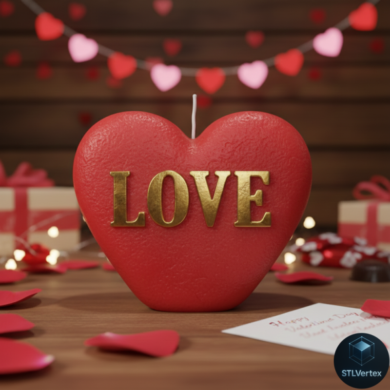 Vela do Amor impressão 3D STL Modelo 3D .c4d .max .obj .3ds .fbx .stl .blend