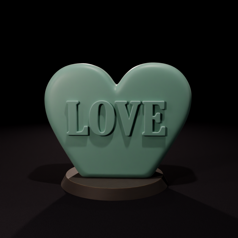 爱之烛STL 3D 模型 .c4d .max .obj .3ds .fbx .stl .blend
