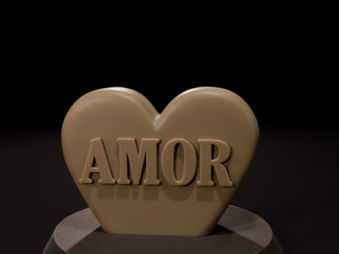 Vela de Amor STL Modèle 3D
