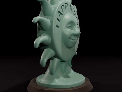 Candle of Happiness STL Modello 3D