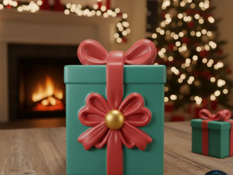 礼品模型 3D 打印模型