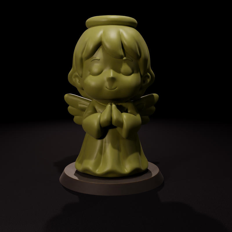 守护天使赤壁 - 天使守护赤壁 3D 模型 .c4d .max .obj .3ds .fbx .stl .blend