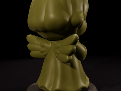 守护天使赤壁 - 天使守护赤壁 3D 模型