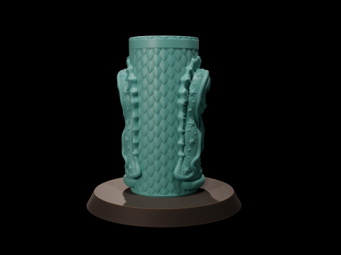 과달루페의 성모 Chibi - Virgen de Guadalupe Chibi 3D 모델