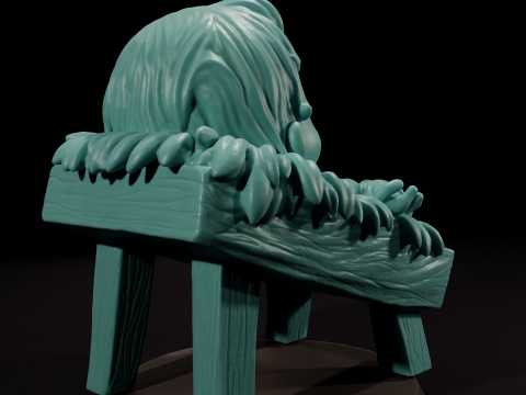 Candle of Jesus in the crib Chibi - Vela de Jess en la cuna Chibi 3D Model