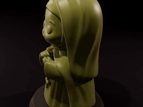 Nuns Candle 3D printing 3D Model