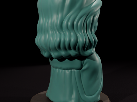 Sacred Heart candle - Vela del Sagrado Corazn 3D Model