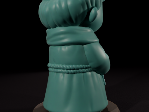 Lilin Santo Antonius dari Padua - Vela de San Antonio de Padua Model 3D