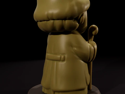 Candle of Saint Joseph Chibi 3D printing 3D Print Model