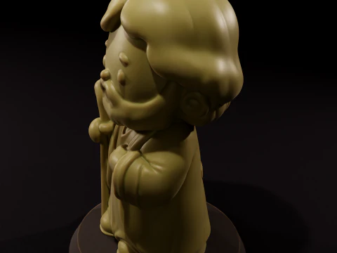 Candle of Saint Joseph Chibi 3D printing 3D Print Model