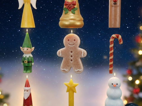 Colección navideña para Impresión STL Modelo 3D