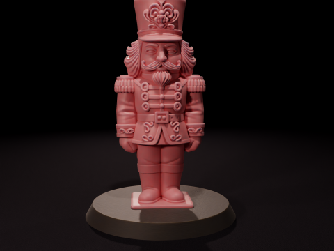 Vela Cascanueces Chibi - Vela de Cascanueces Chibi Modelo 3D