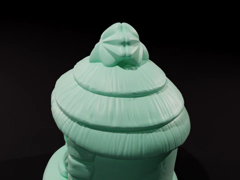 Nativity scene candle 3D printing 3D Print Model