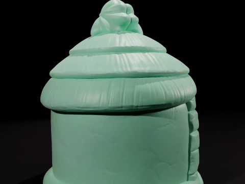 Nativity scene candle 3D printing 3D Print Model