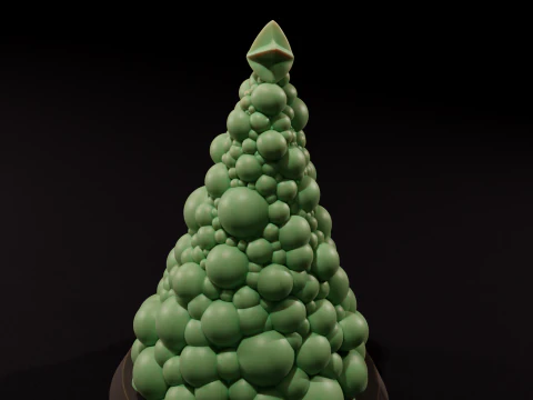 Christmas tree candle 3D printing 3D Print Model