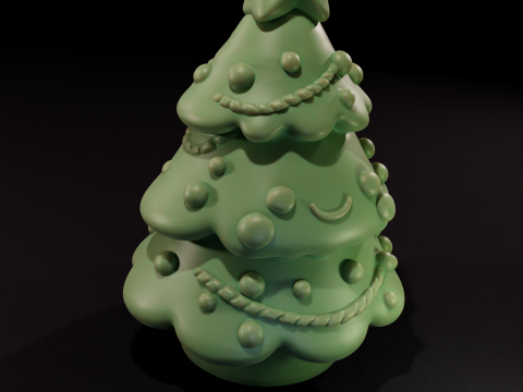 Arbol de navidad - Albero di Natale Modello 3D
