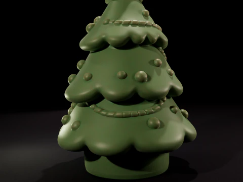Christmas tree 3D printing 3D Print Model