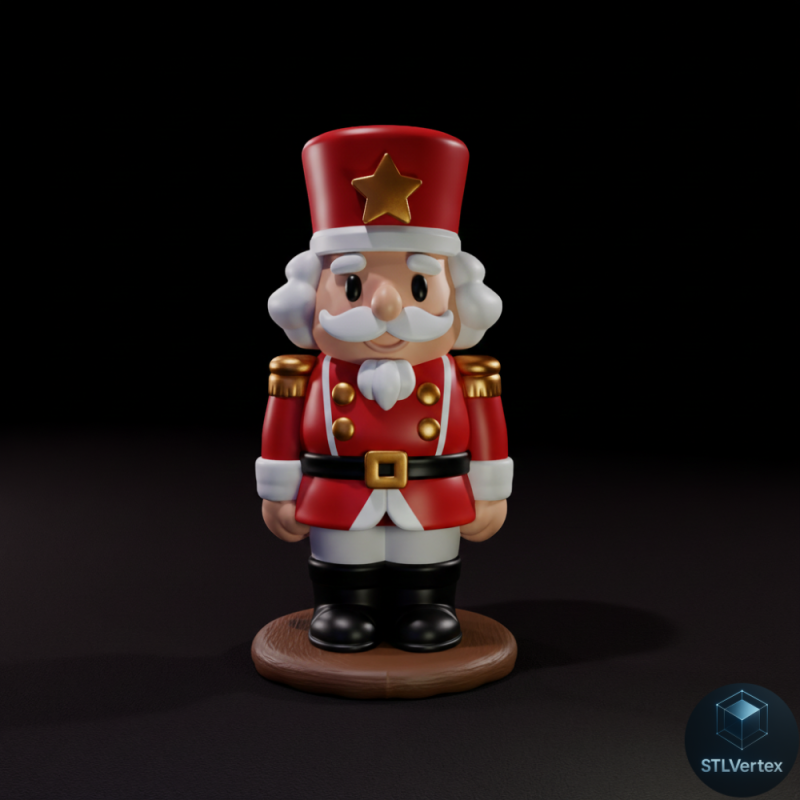 Cascanueces - Лускунчик 3D Модель .c4d .max .obj .3ds .fbx .stl .blend