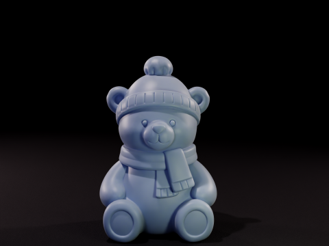 Oso de Navidad Oso de Navidad Modelo 3D
