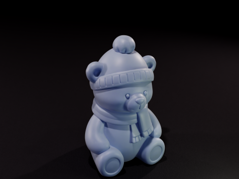 Oso de Navidad Oso de Navidad Modelo 3D