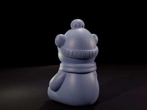 Oso de Navidad Oso de Navidad Modelo 3D