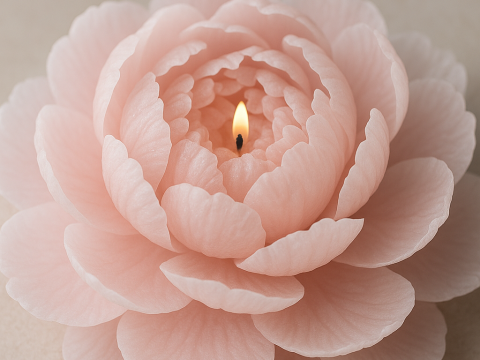 Impresi&oacute;n 3D bot&aacute;nica de exuberante peon&iacute;a Modelo 3D