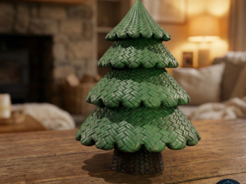 Pino tejido Modelo 3D