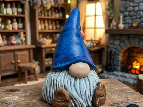 미니멀리스트 Nordic Gnome 3D 프린트 모델 3D 모델