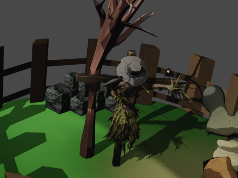 Espantalho Scarecrow 3D Print Model