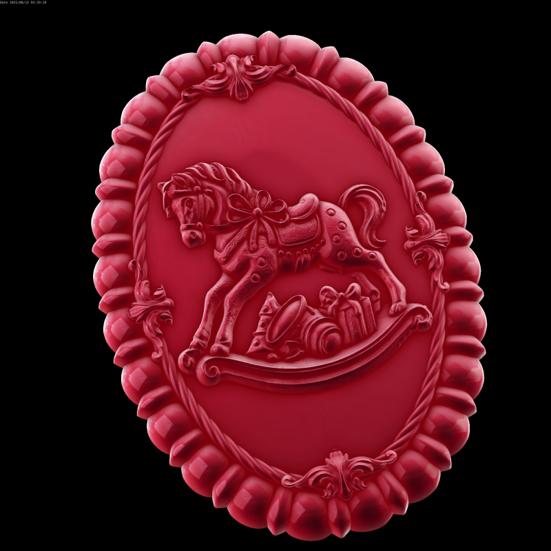 Relief Modello 3D .c4d .max .obj .3ds .fbx .stl .blend 